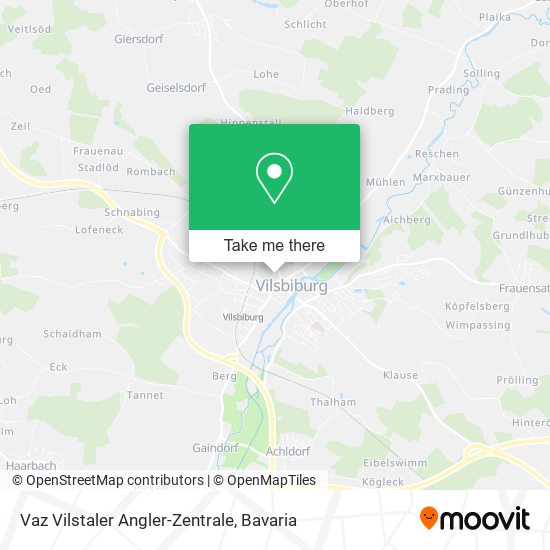 Vaz Vilstaler Angler-Zentrale map