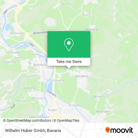 Wilhelm Huber Gmbh map