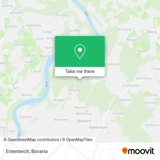 Карта Ententeich