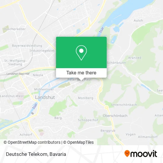 Карта Deutsche Telekom