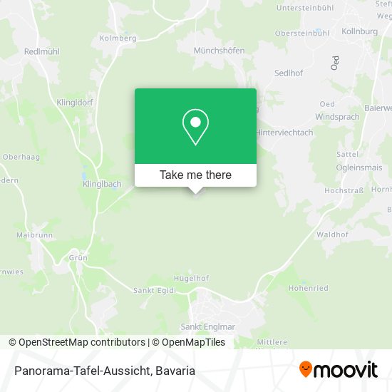 Panorama-Tafel-Aussicht map