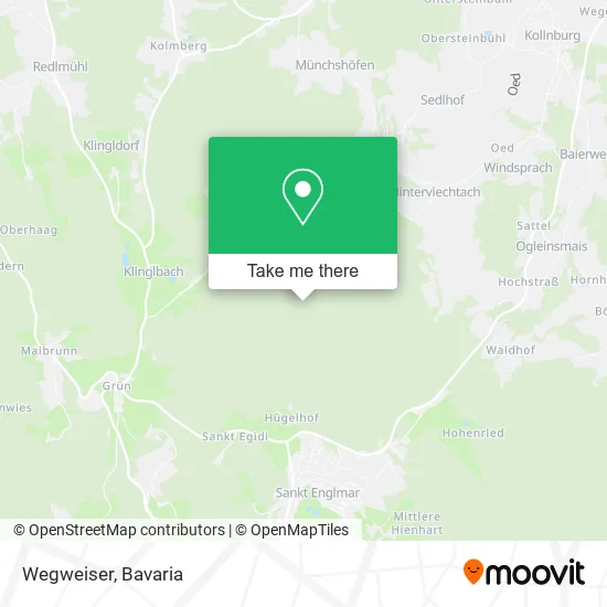 Карта Wegweiser
