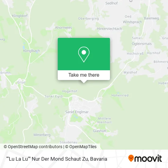 Карта ""Lu La Lu"" Nur Der Mond Schaut Zu