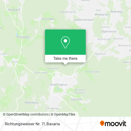 Карта Richtungsweiser Nr. 7!