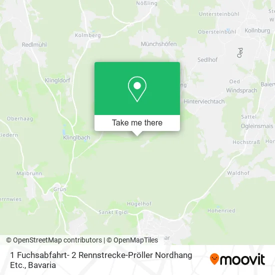 Карта 1 Fuchsabfahrt- 2 Rennstrecke-Pröller Nordhang Etc.