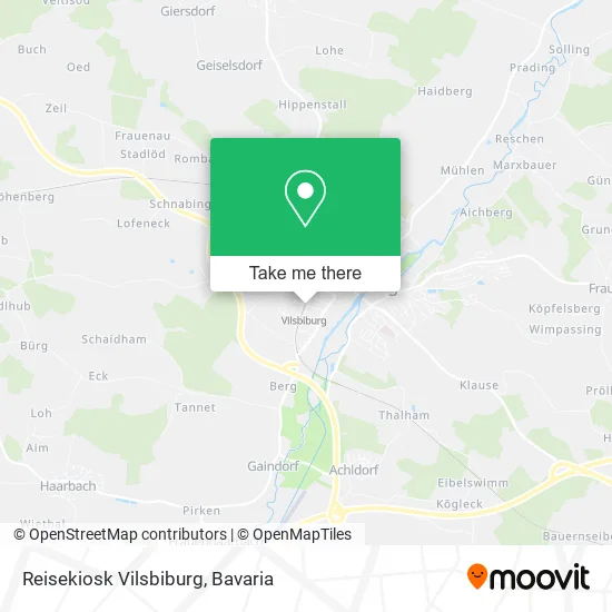 Карта Reisekiosk Vilsbiburg