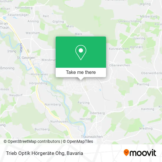 Карта Trieb Optik Hörgeräte Ohg