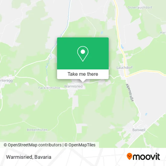 Карта Warmisried