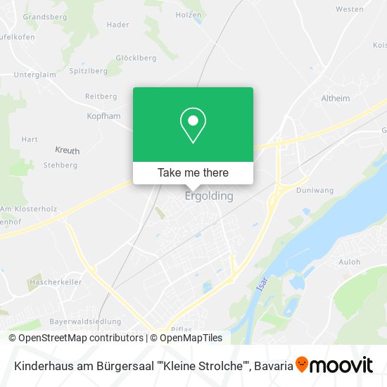 Kinderhaus am Bürgersaal ""Kleine Strolche"" map