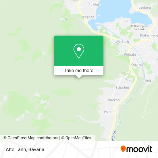 Карта Alte Tann