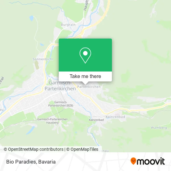 Карта Bio Paradies