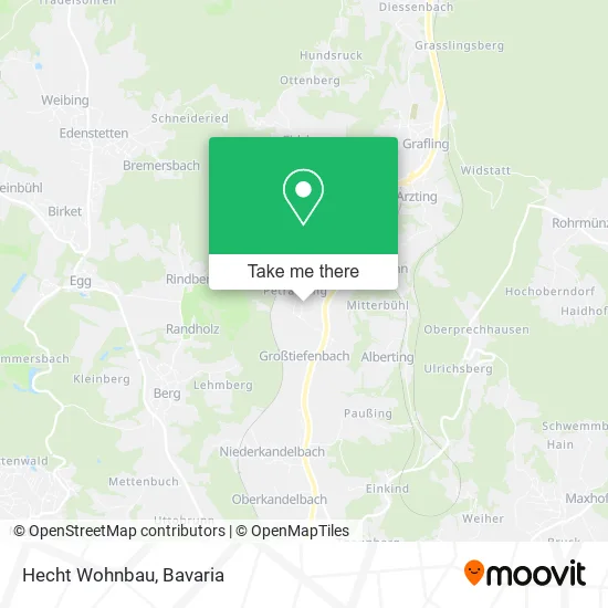 Карта Hecht Wohnbau
