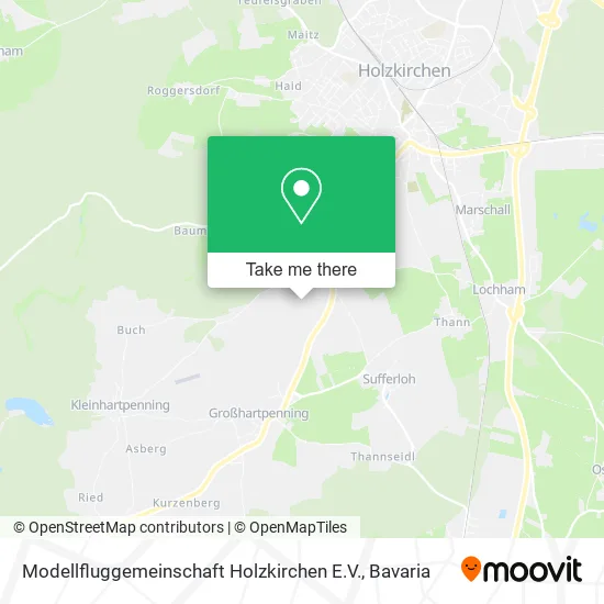 Карта Modellfluggemeinschaft Holzkirchen E.V.