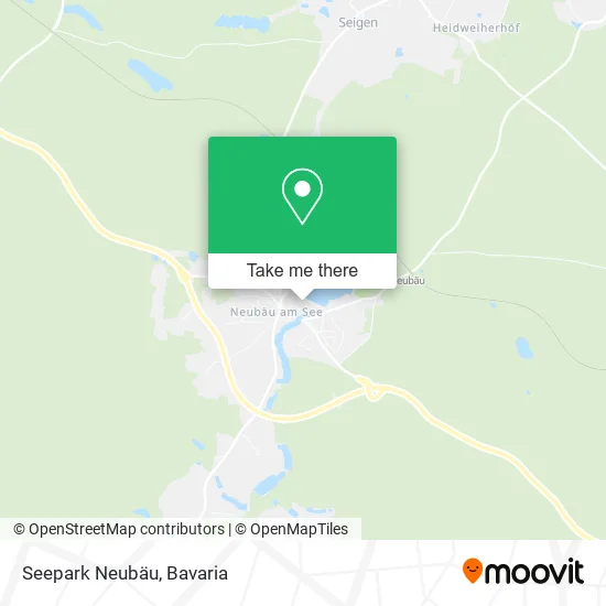 Карта Seepark Neubäu