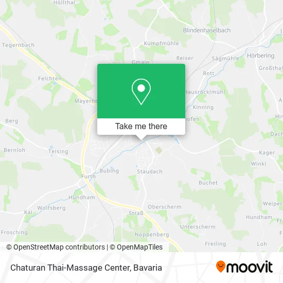 Карта Chaturan Thai-Massage Center