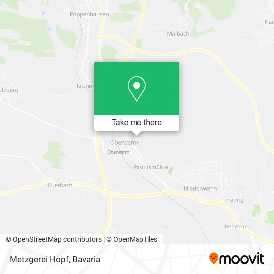 Карта Metzgerei Hopf