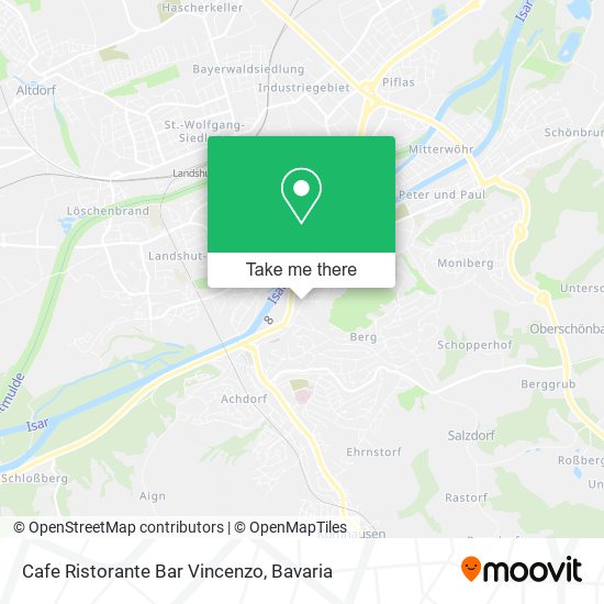 Cafe Ristorante Bar Vincenzo map