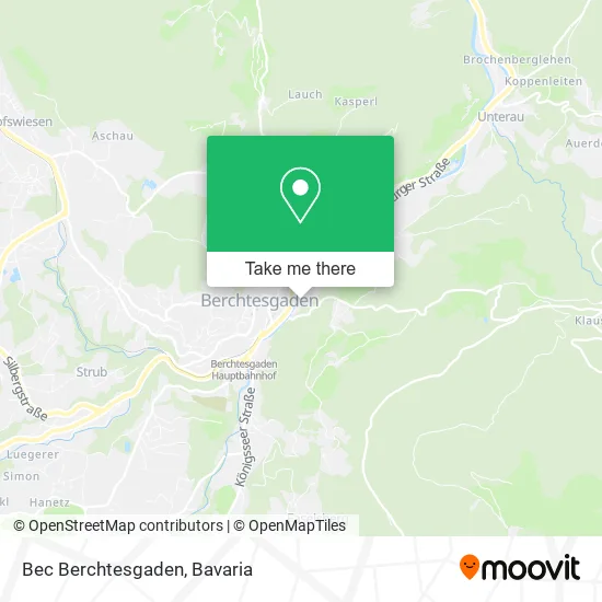 Карта Bec Berchtesgaden