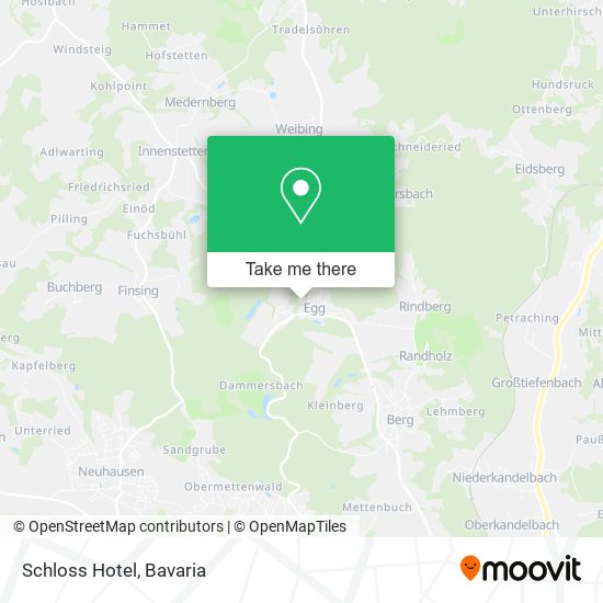 Schloss Hotel map