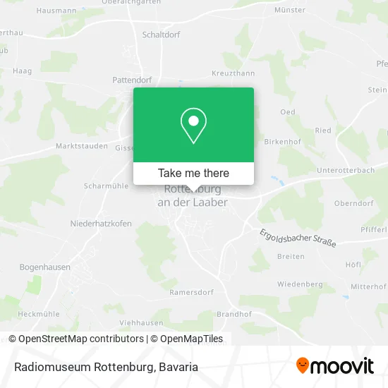 Карта Radiomuseum Rottenburg