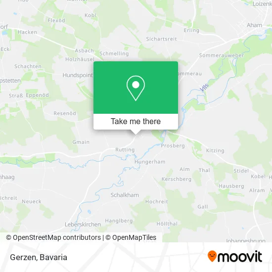 Карта Gerzen