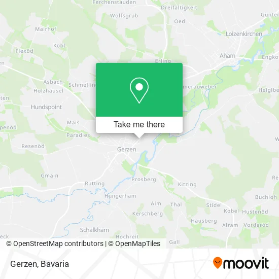 Карта Gerzen