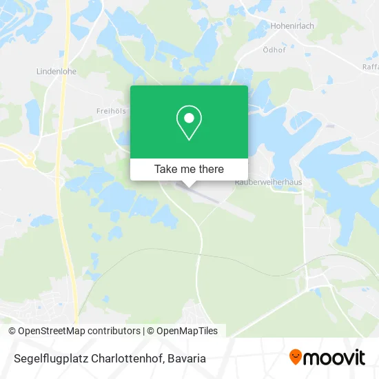 Карта Segelflugplatz Charlottenhof