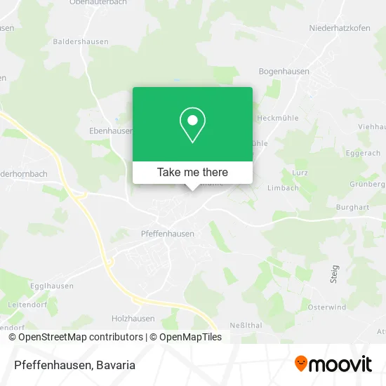 Карта Pfeffenhausen
