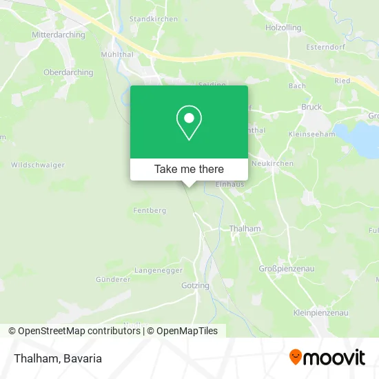 Карта Thalham