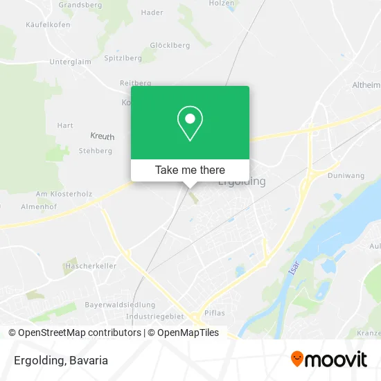 Карта Ergolding