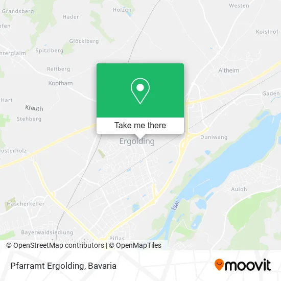Карта Pfarramt Ergolding