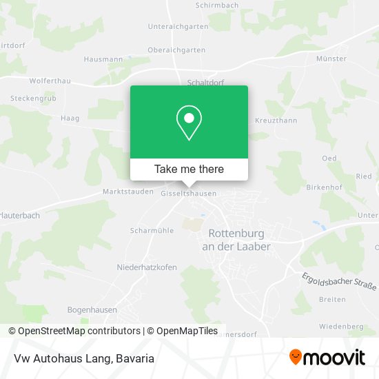 Vw Autohaus Lang map