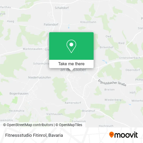 Карта Fitnessstudio Fitinrol