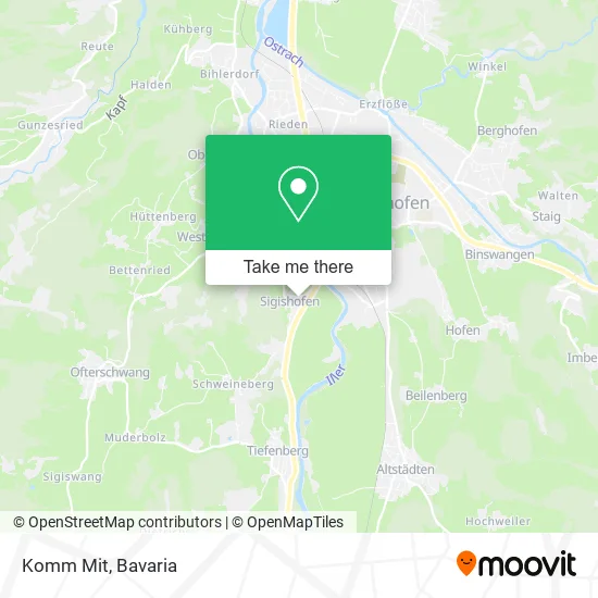 Карта Komm Mit