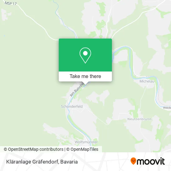 Карта Kläranlage Gräfendorf
