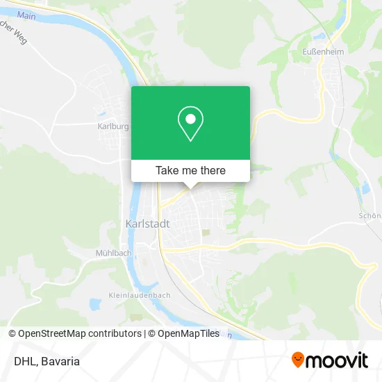 Карта DHL