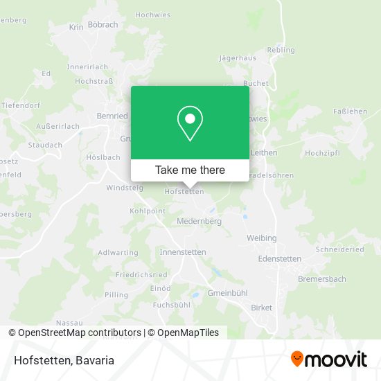 Hofstetten map