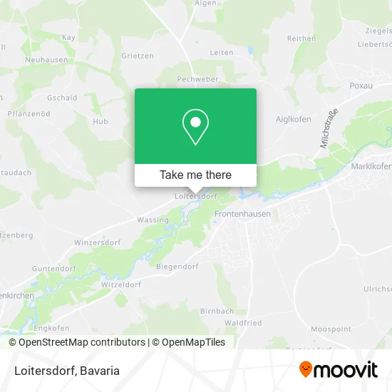Карта Loitersdorf