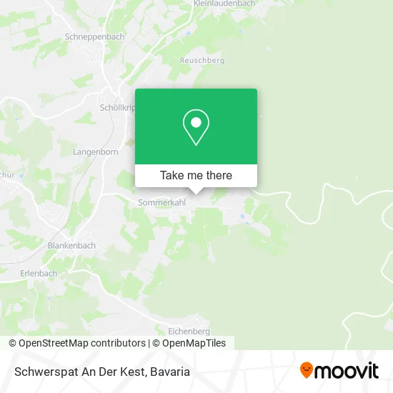 Карта Schwerspat An Der Kest
