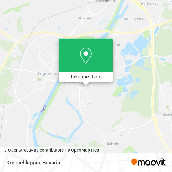 Карта Kreuschlepper