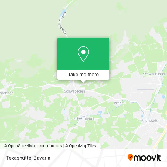 Карта Texashütte