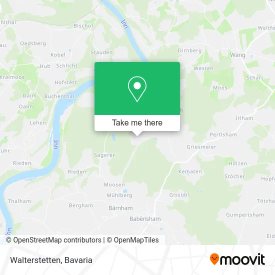 Карта Walterstetten