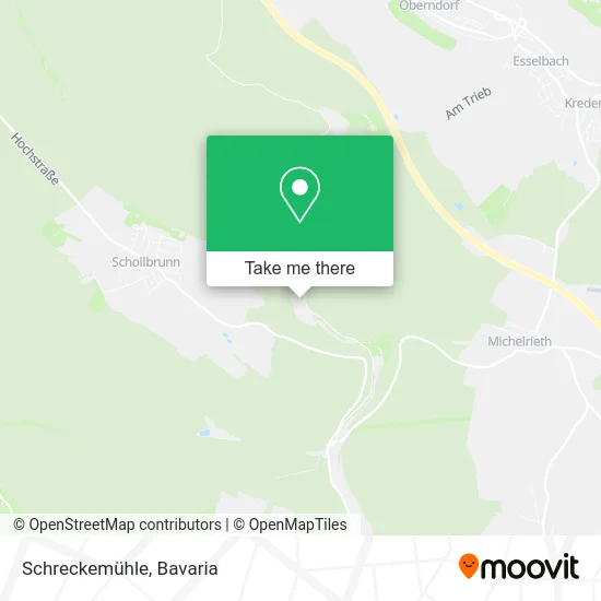 Карта Schreckemühle