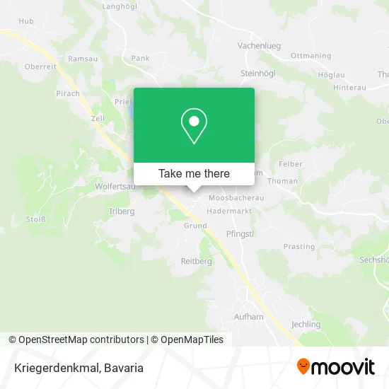 Карта Kriegerdenkmal