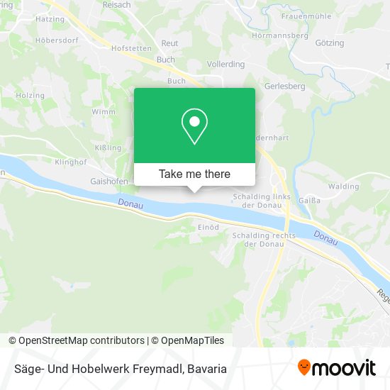 Säge- Und Hobelwerk Freymadl map