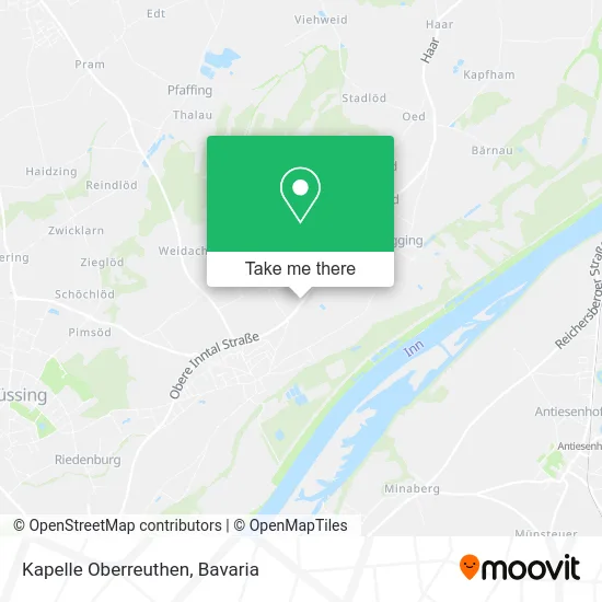 Карта Kapelle Oberreuthen