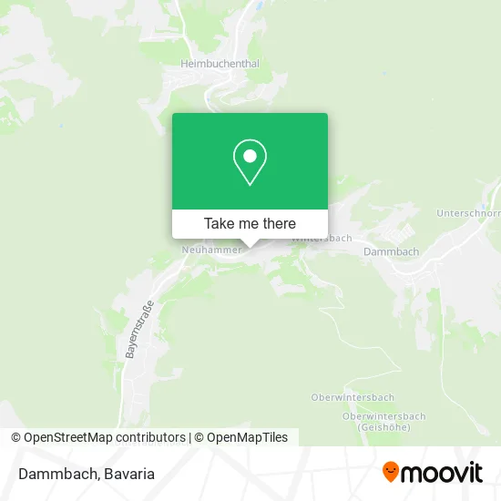 Карта Dammbach