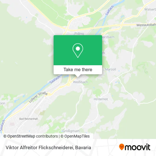 Карта Viktor Alfreitor Flickschneiderei