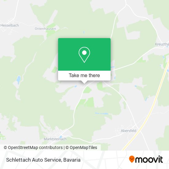 Schlettach Auto Service map