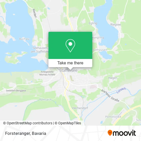 Карта Forsteranger